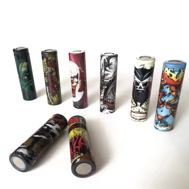 Custom 18650 Battery Wraps 